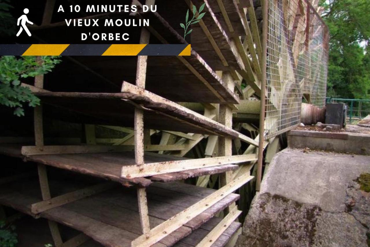 Suite Indus - Jardin, Netflix Et Parking - Le Manoir Aux Pommes Orbec Exterior foto